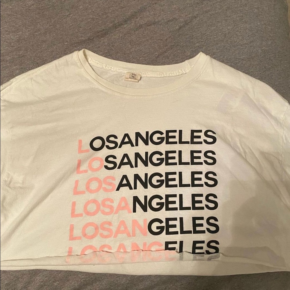 Urban Outfitters Los Angelos crop top